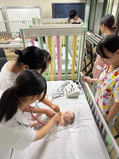 オープンキャンパス「子どもの身体の音を聴いてみよう」